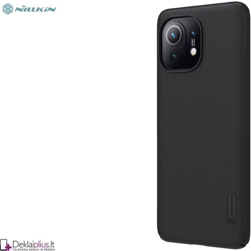 Nillkin Frosted shield plastikinis dėklas - juodas (Xiaomi Mi 11) Nillkin Frosted shield plastikinis dėklas - juodas (Xiaomi Mi 11)